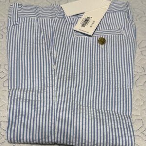 Janie and Jack Blue Striped Kids Bottoms